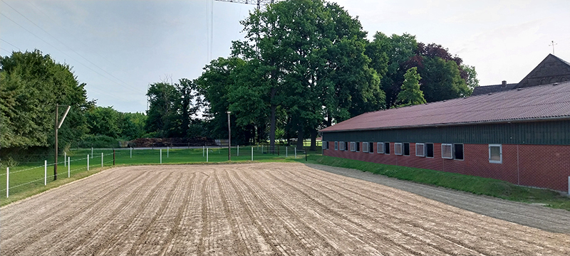 Unser Reitplatz am Repeler Hof in Bottrop