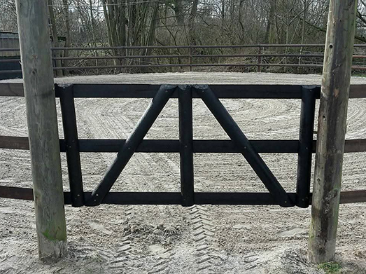 Der Roundpen am Repeler Hof in Bottrop